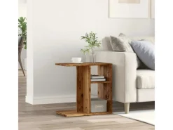 Tische^vidaXL Beistelltisch Altholz-Optik 50x30x50 cm Holzwerkstoff 856560