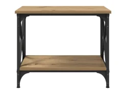 vidaXL Beistelltisch Artisan-Eiche 875739