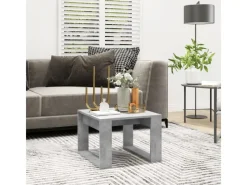 vidaXL Beistelltisch Betongrau 50x50x35 cm Holzwerkstoff