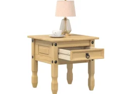 Tische^vidaXL Beistelltisch Corona 50x50x50 cm Massivholz Kiefer 4005664