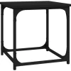 Tische^vidaXL Beistelltisch Schwarz 40x40x40 cm Holzwerkstoff Modell 1