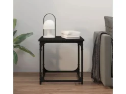 Tische^vidaXL Beistelltisch Schwarz 40x40x40 cm Holzwerkstoff Modell 1
