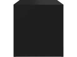 Tische^vidaXL Beistelltisch Schwarz 59x36x38 cm Holzwerkstoff