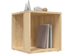 Tische^vidaXL Beistelltisch Sonoma-Eiche 33x33x34,5 cm Holzwerkstoff