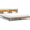 Betten^vidaXL Bett Metall 200x200 cm1115645