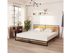 Betten^vidaXL Bett Metall 200x200 cm1115645