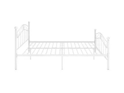 Betten^vidaXL Bett Weiß Metall 140x200 cm Modell 11115663
