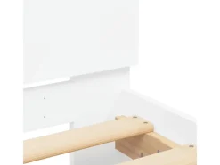 vidaXL Bettgestell mit Kopfteil 90x200 cm Holzwerkstoff 838624