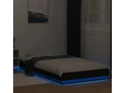 vidaXL Bettgestell mit LED 90x200 cm Holzwerkstoff 3281120