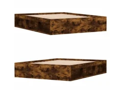 Betten^vidaXL Bettgestell Räuchereiche 140x200 cm1925305