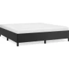 Betten^vidaXL Bettgestell Schwarz 180x200 cm Kunstleder1370092