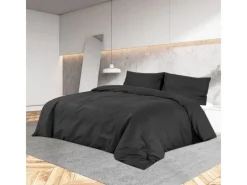 vidaXL Bettwäsche-Set 155x220 cm Leichte Mikrofaser 135975