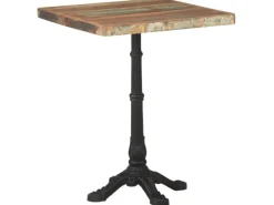 Tische^vidaXL BistRotisch 60x60x76 cm Altholz Massiv