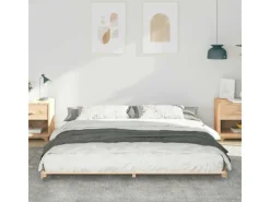 Betten^vidaXL Bodenbettgestell 180 x 200 cm Massivholz Kiefer 873061