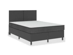 Betten^vidaXL Boxspring-Bettgestell Grau Stoff 160x200 cm621161
