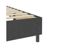 Betten^vidaXL Boxspring-Bettgestell Grau Stoff 160x200 cm621161