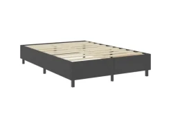 Betten^vidaXL Boxspring-Bettgestell Grau Stoff 160x200 cm621161