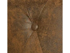 Sofas^vidaXL Chesterfield-Sofa 2-Sitzer Kunstleder Braun