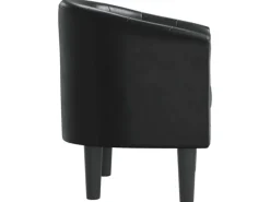 vidaXL Clubsessel Schwarz Kunstleder Modell 2