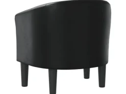 vidaXL Clubsessel Schwarz Kunstleder Modell 2