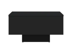 Tische^vidaXL Couchtisch Schwarz 60x60x31,5 cm Holzwerkstoff