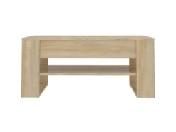 vidaXL Couchtisch Sonoma-Eiche 102x55x45 cm Holzwerkstoff