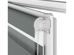 Rollos^vidaXL Doppelrollo 85x200 cm Stoffbreite 80,9 cm Polyester 4014154