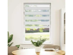 vidaXL Doppelrollo 90x100 cm Stoffbreite 85,9 cm Polyester 4014727