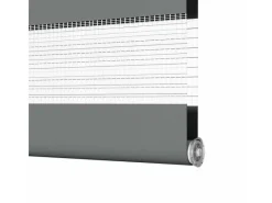 Rollos^vidaXL Doppelrollo 100x200 cm Stoffbreite 95,9 cm Polyester 4014781