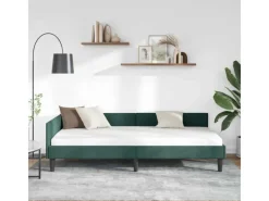 Betten^vidaXL Eckbettgestell mit Kopfteil 80 x 200 cm Stoff 42016136