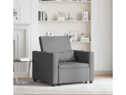 Sofas^vidaXL Einzel-Schlafsofa mit Rädern 90 x 165 x 87 cm Stoff 42002685