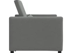 Sofas^vidaXL Einzel-Schlafsofa mit Rädern 90 x 165 x 87 cm Stoff 42002685