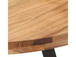 Tische^vidaXL Esstisch 80 cm Massivholz Akazie 320485