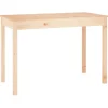Tische^vidaXL Esstisch 110x55x75 cm Massivholz Kiefer