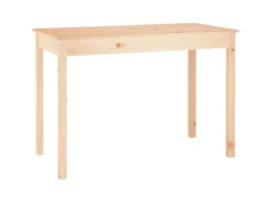 Tische^vidaXL Esstisch 110x55x75 cm Massivholz Kiefer