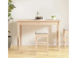 Tische^vidaXL Esstisch 110x55x75 cm Massivholz Kiefer