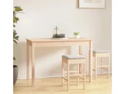 Tische^vidaXL Esstisch 110x55x75 cm Massivholz Kiefer
