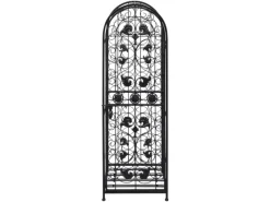 vidaXL Flaschenregal für 45 Flaschen Metall