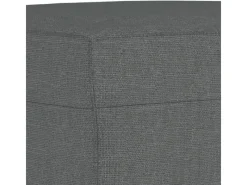 vidaXL Fußhocker Dunkelgrau 70x55x41 cm Stoff Modell 2