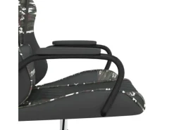 vidaXL Gaming-Stuhl mit Massagefunktion Schwarz Tarnfarben Kunstleder Modell 2