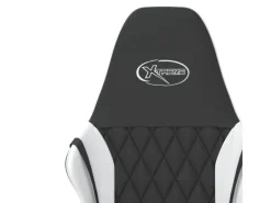 vidaXL Gaming-Stuhl Schwarz und Weiß Kunstleder Modell 7