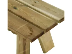 vidaXL Gartenbank 110 cm Massivholz Kiefer Imprägniert 318173