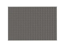 Decken^vidaXL Gewichtsdecke Grau 138x200 cm 10 kg Stoff Modell 1