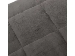 Überwürfe|Decken^vidaXL Gewichtsdecke Grau 122x183 cm 5 kg Stoff Modell 1