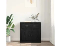 Sideboards|Kommode^vidaXL Highboard Schwarz Eichen-Optik 70 x 35,5 x 67,5 cm 881419