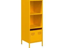 Sideboards^vidaXL Highboard Senf 35x39x103,5 cm Stahl 851379