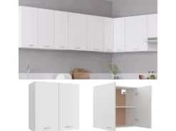 vidaXL Hängeschrank Weiß 60x31x60 cm Holzwerkstoff