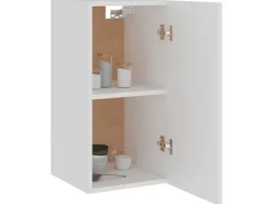 vidaXL Hängeschrank Weiß 29,5x31x60 cm Holzwerkstoff