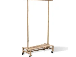 Garderoben^vidaXL Kleiderständer Bambus 242496