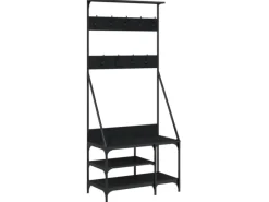 vidaXL Kleiderständer mit Schuhablage 80x40x184 cm 837862